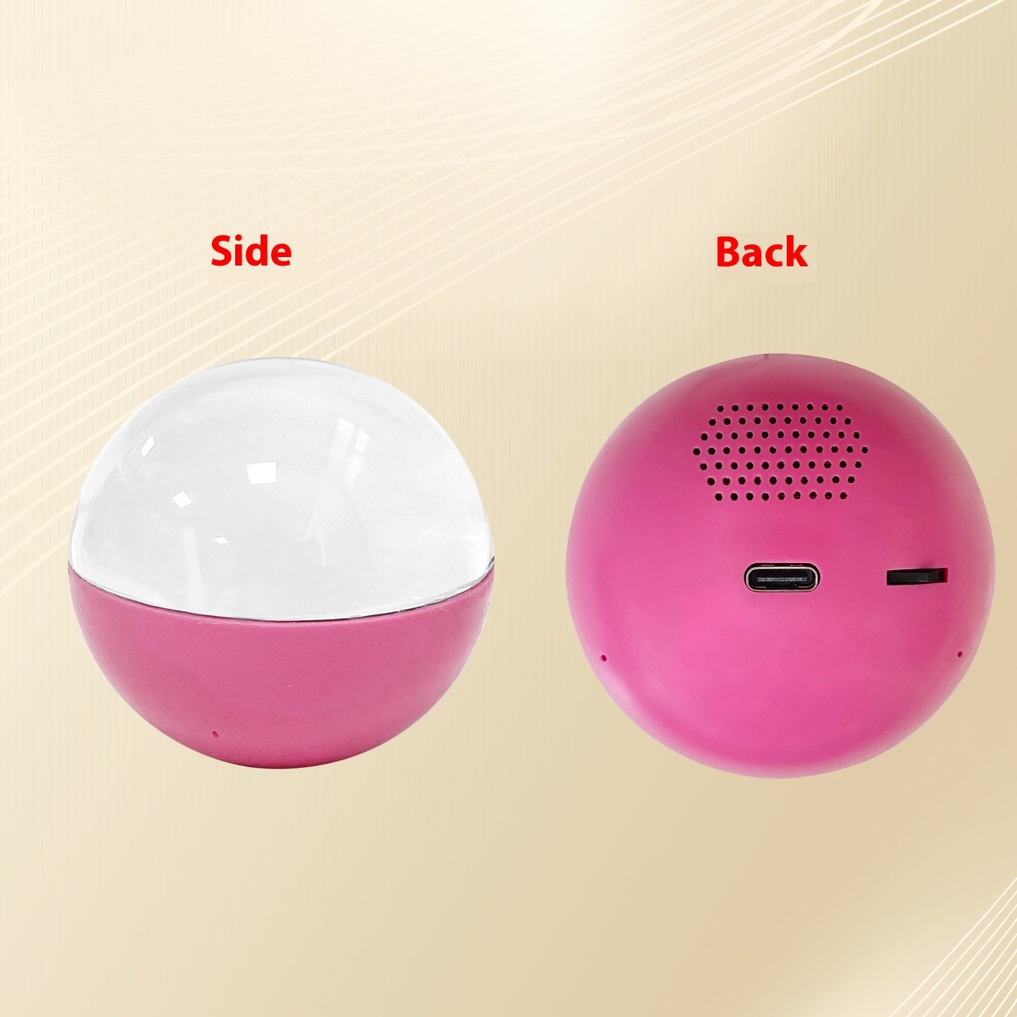 Fashionable And Personalized Electronic Ball Video Player 3D Video Crystal Ball