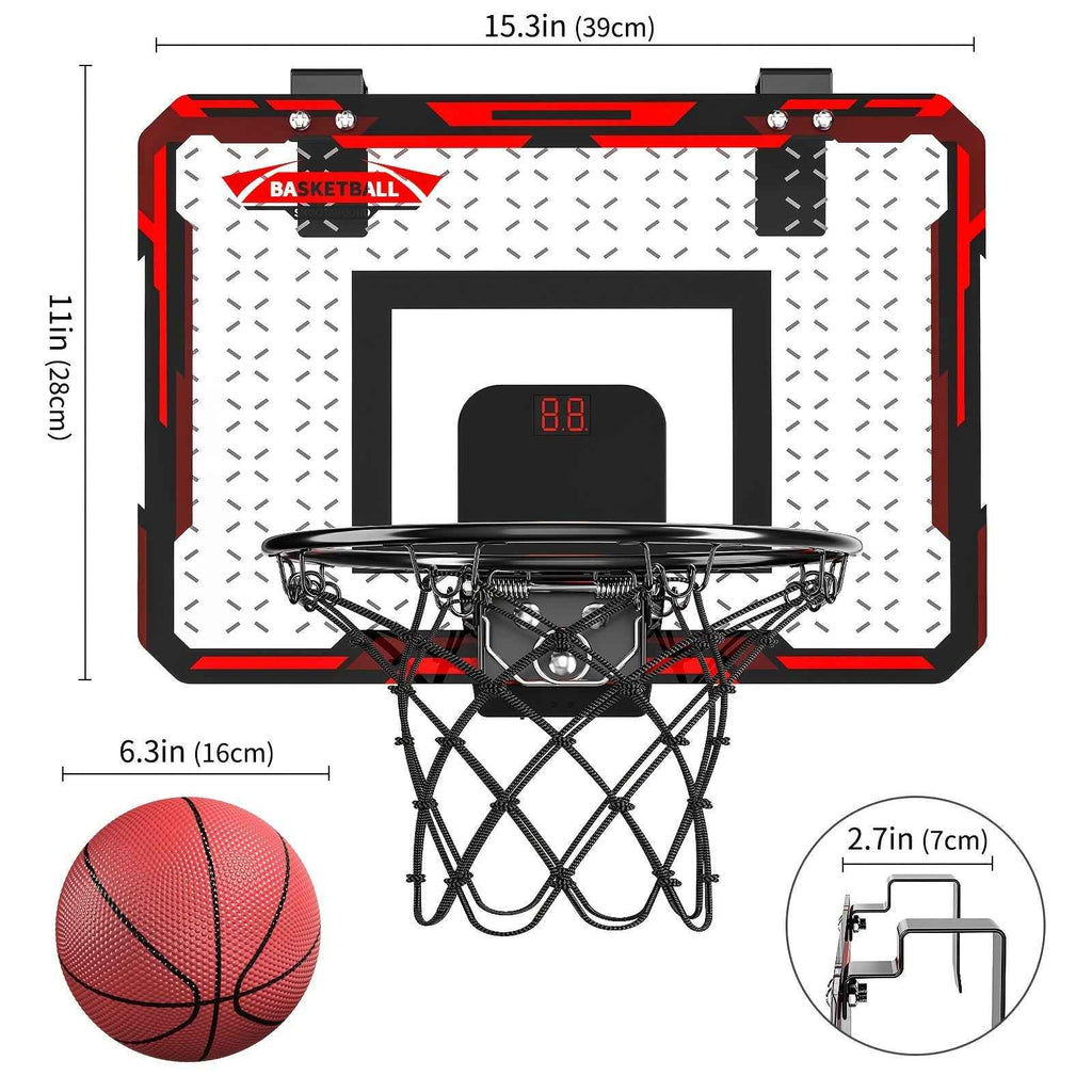 Indoor Basketball Hoop For Kids With 2 Balls