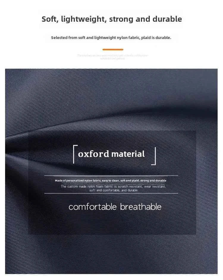 Design Oxford Shoulder Bag Large Capacity Men's Casual Multi-layer Pocket Fashion Single Shoulder Crossbody Luxury Messenger Bag