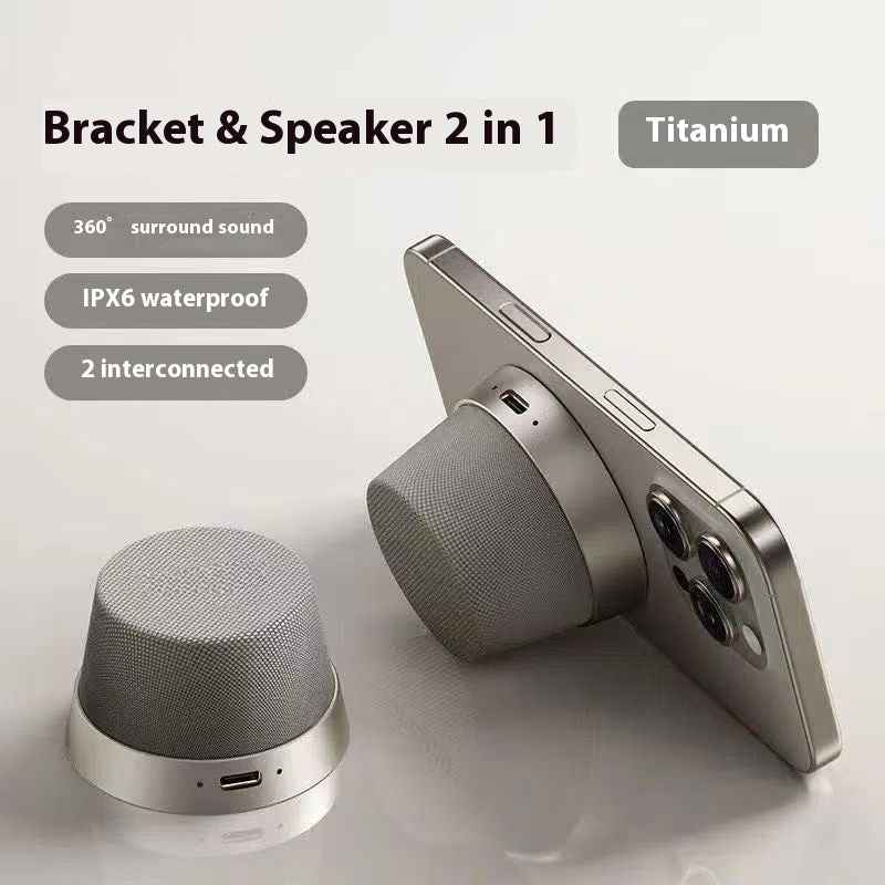 Portable Waterproof Mini Magnetic Bluetooth Speaker
