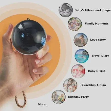 Fashionable And Personalized Electronic Ball Video Player 3D Video Crystal Ball