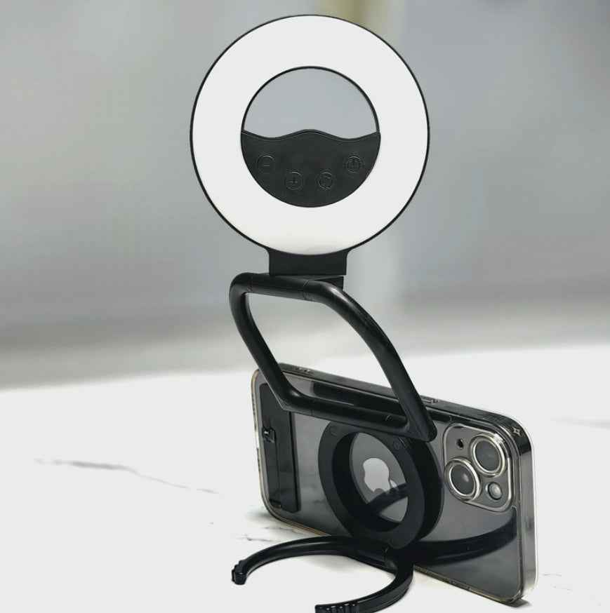 Portable Magnetic Phone Case Multifunctional Beauty Fill Light
