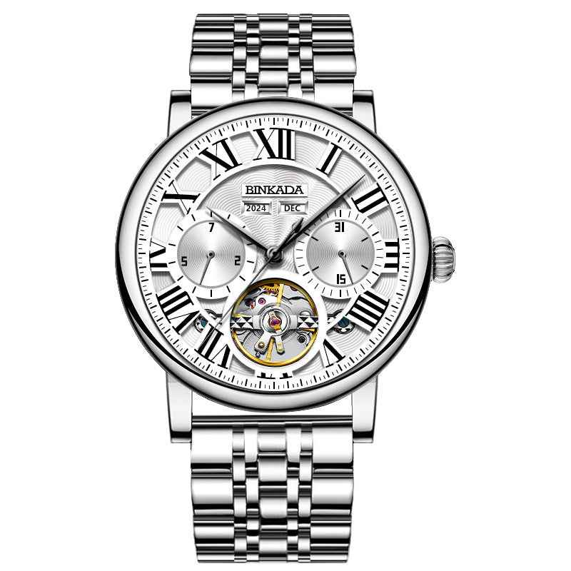 Multifunctional Mechanical Men's Automatic Watrproof Watch